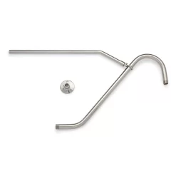 18" Shower Arm With Support - Brushed Nickel