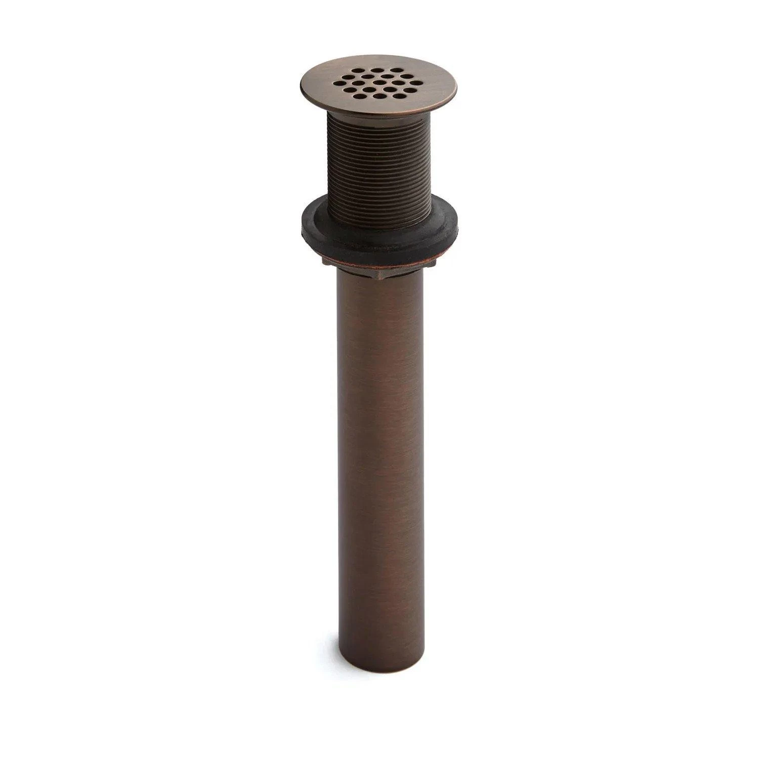1-1/2" Grid Strainer - Overflow Holes - Oil Rubbed Bronze 1 1-1/2" Grid Strainer - Overflow Holes - Oil Rubbed Bronze