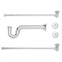 Bathroom Trim Kit For Threaded Pipe - From Wall