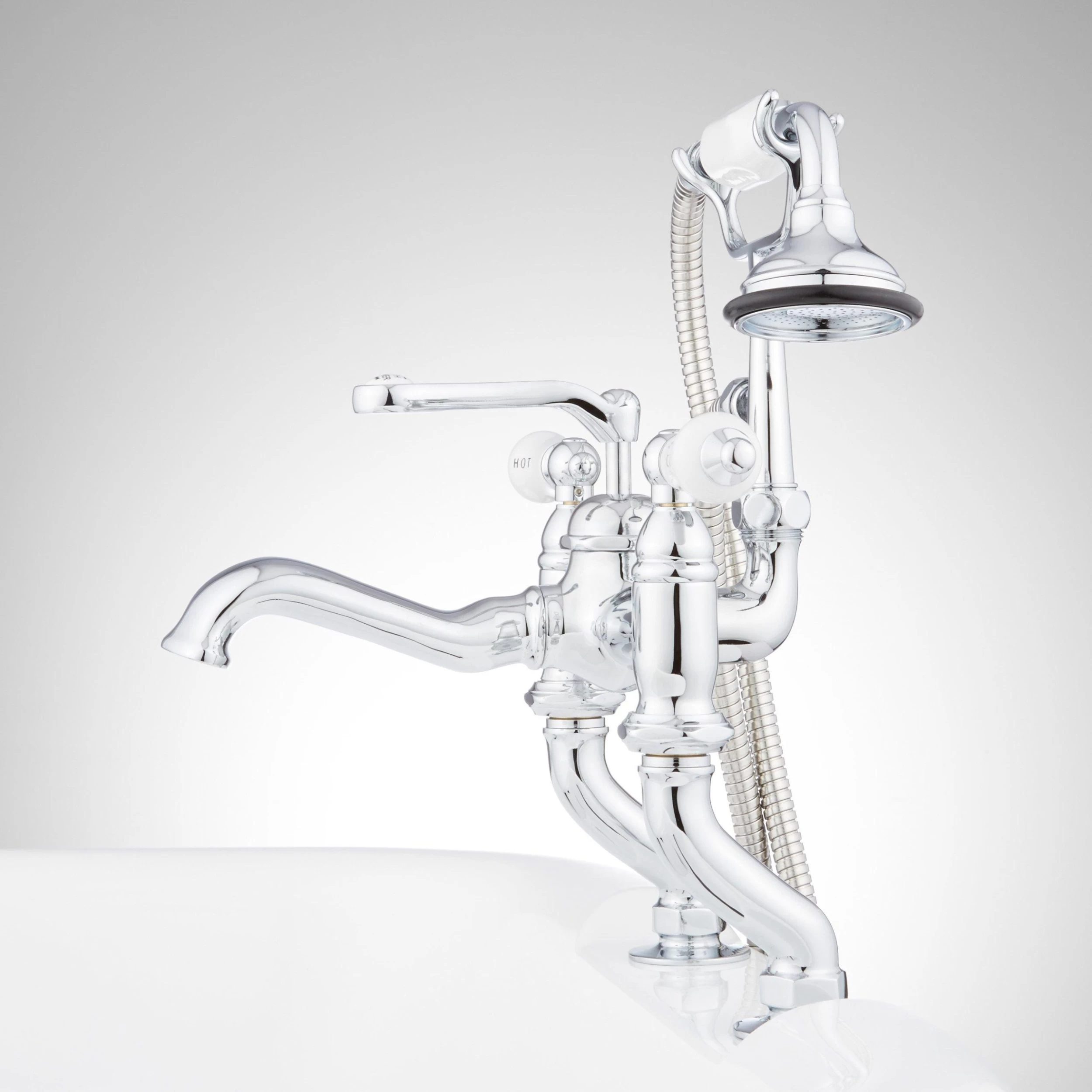 Glenwood Deck-Mount Tub Faucet With Variable Couplers 4 Glenwood Deck-Mount Tub Faucet With Variable Couplers - Image 4