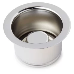 Deep Disposer Flange & Stopper - 3-1/2" -Home-Bathroom 205582 deep disposer flange CP 312 angle MV60