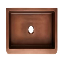 33" Amelie Copper Farmhouse Sink -Home-Bathroom 212638 Amelie 33 fh sink copper top MV90 scaled