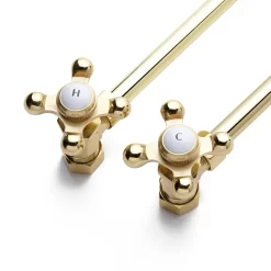 Bathroom Trim Kit For Copper Pipe - From Wall -Home-Bathroom 219636 bath trim kit PB handle Detail160