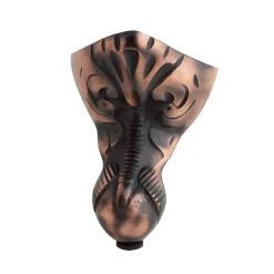 53" Carine Cast Iron Swedish Slipper Tub Rolled Rim - Ball & Claw Feet -Home-Bathroom 301556 Carine tub WH ball claw feet ORB RR 53 foot Detail160