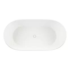 64" Winifred Resin Freestanding Tub - Matte Finish -Home-Bathroom 306468 Winifred tub WH 64 top MV80 scaled