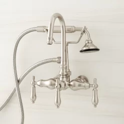 Pasaia Tub Faucet With Hand Shower - Lever Handles