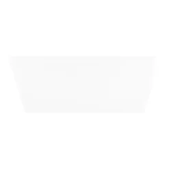 59" Kelem Resin Freestanding Tub - Matte Finish -Home-Bathroom 328763 Kelem tub WH 59 front MV70 scaled