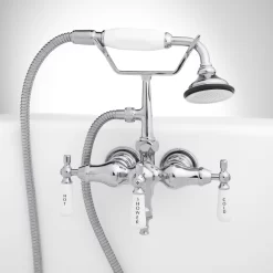 Woodrow Tub Wall-Mount Faucet And Hand Shower -Home-Bathroom 329057 Woodrow wm tub faucet CP Beauty10 scaled