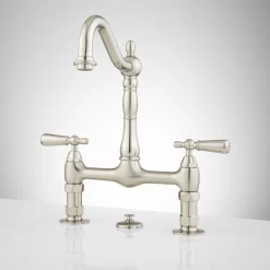 Bridge Bathroom Faucet - Lever Handles