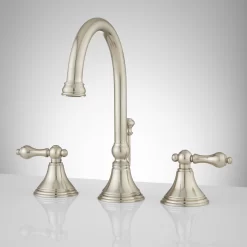 Melanie Widespread Gooseneck Bathroom Faucet - Lever Handles