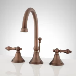 Melanie Widespread Gooseneck Bathroom Faucet - Lever Handles -Home-Bathroom 338328 Melanie widespread bath sink faucet ORB Beauty10 scaled