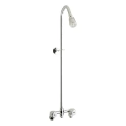 Exposed 2 Valve Shower - Polished Chrome