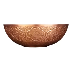 18" Bellis Double-Wall Copper Vessel Sink -Home-Bathroom 346783 bellis vessel sink copper 18 front MV70 scaled