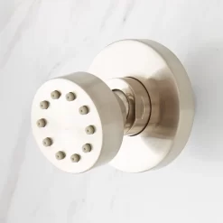 Cooper Pressure Balance Shower System With Rainfall Shower, 3 Body Sprays And Hand Shower -Home-Bathroom 350720 swivel body spray brushed nickel