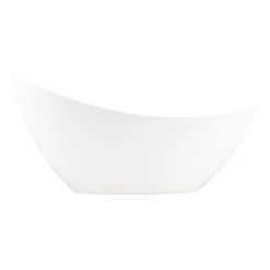 73" Ballico Resin Freestanding Slipper Tub - Matte Finish -Home-Bathroom 357428 Ballico tub WH 73 front MV70 scaled