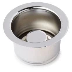 Deep Drain / Disposer Flange -Home-Bathroom 362545 extra deep garbage disposer flange chrome end