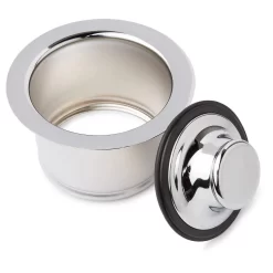 Deep Drain / Disposer Flange -Home-Bathroom 362545 extra deep garbage disposer flange chrome open