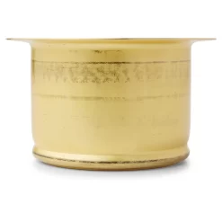 EXT DISP FLG/ST F/ISE PB/PVD -Home-Bathroom 362547 extra deep garbage disposer flange polished brass front