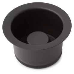 Deep Drain / Disposer Flange -Home-Bathroom 362549 extra deep garbage disposer flange flat black end
