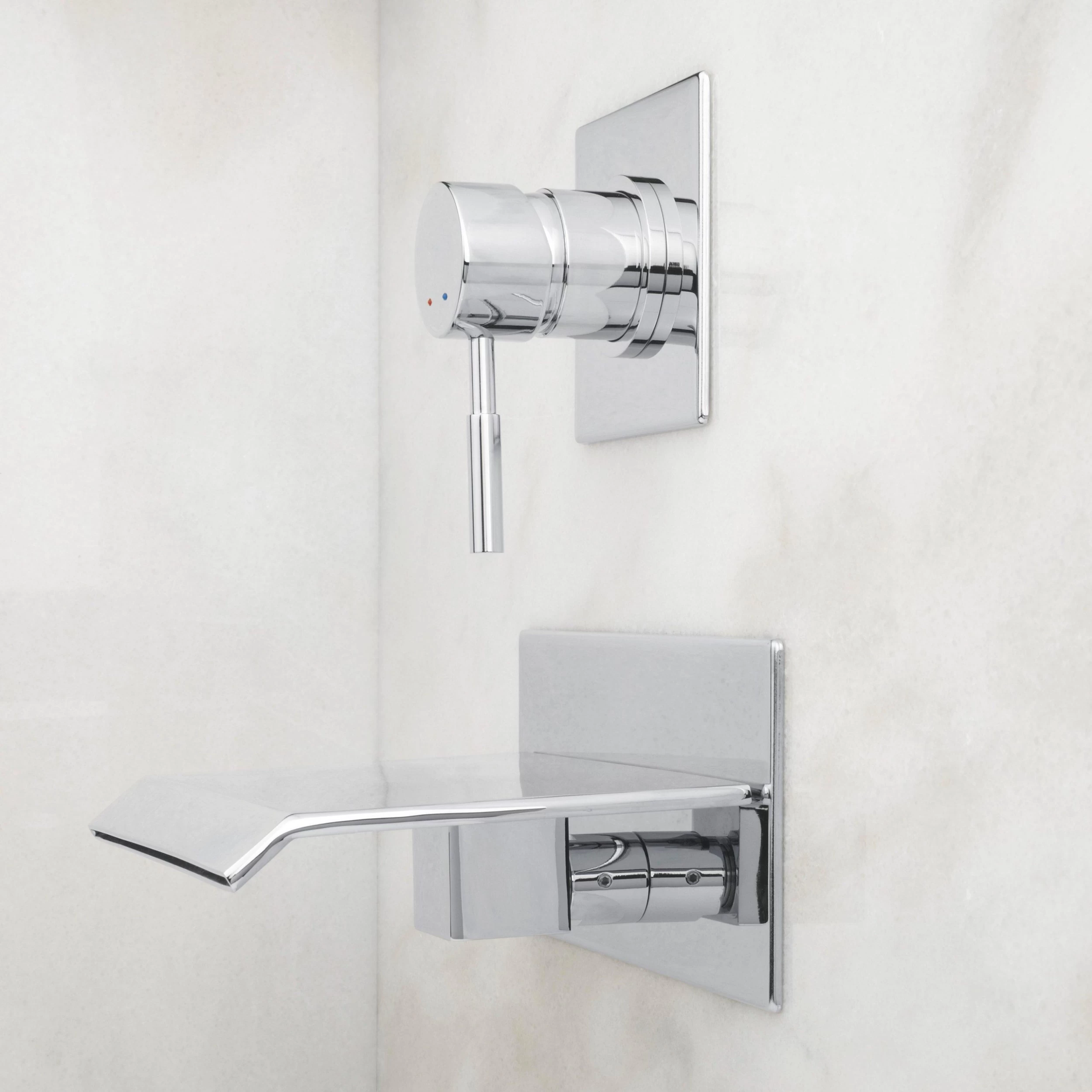 Lavelle Wall-Mount Waterfall Tub Faucet 4 Lavelle Wall-Mount Waterfall Tub Faucet - Image 4