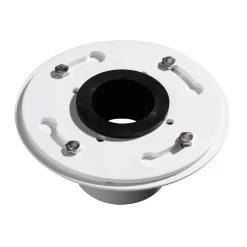 Werner Square Shower Drain With Drain Flange 14 Werner Square Shower Drain With Drain Flange -Home-Bathroom 390756 front45 luxe rubber seal