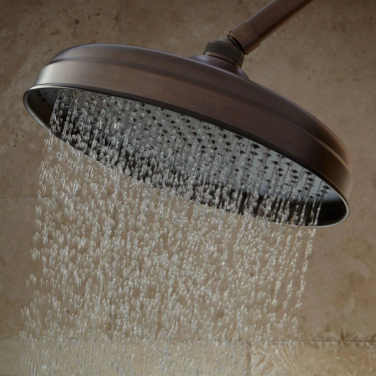 Lambert Rainfall Shower Head With Standard Arm 2 Lambert Rainfall Shower Head With Standard Arm - Image 2