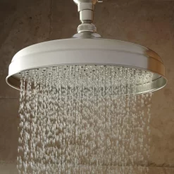 Lambert Rainfall Shower Head With S-Type Arm 9 Lambert Rainfall Shower Head With S-Type Arm -Home-Bathroom 393040 on ball rainfall shower head nickel
