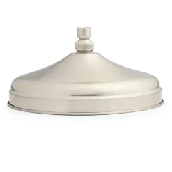 Lambert Rainfall Shower Head With S-Type Arm 13 Lambert Rainfall Shower Head With S-Type Arm -Home-Bathroom 393040 side rainfall shower head nickel 1