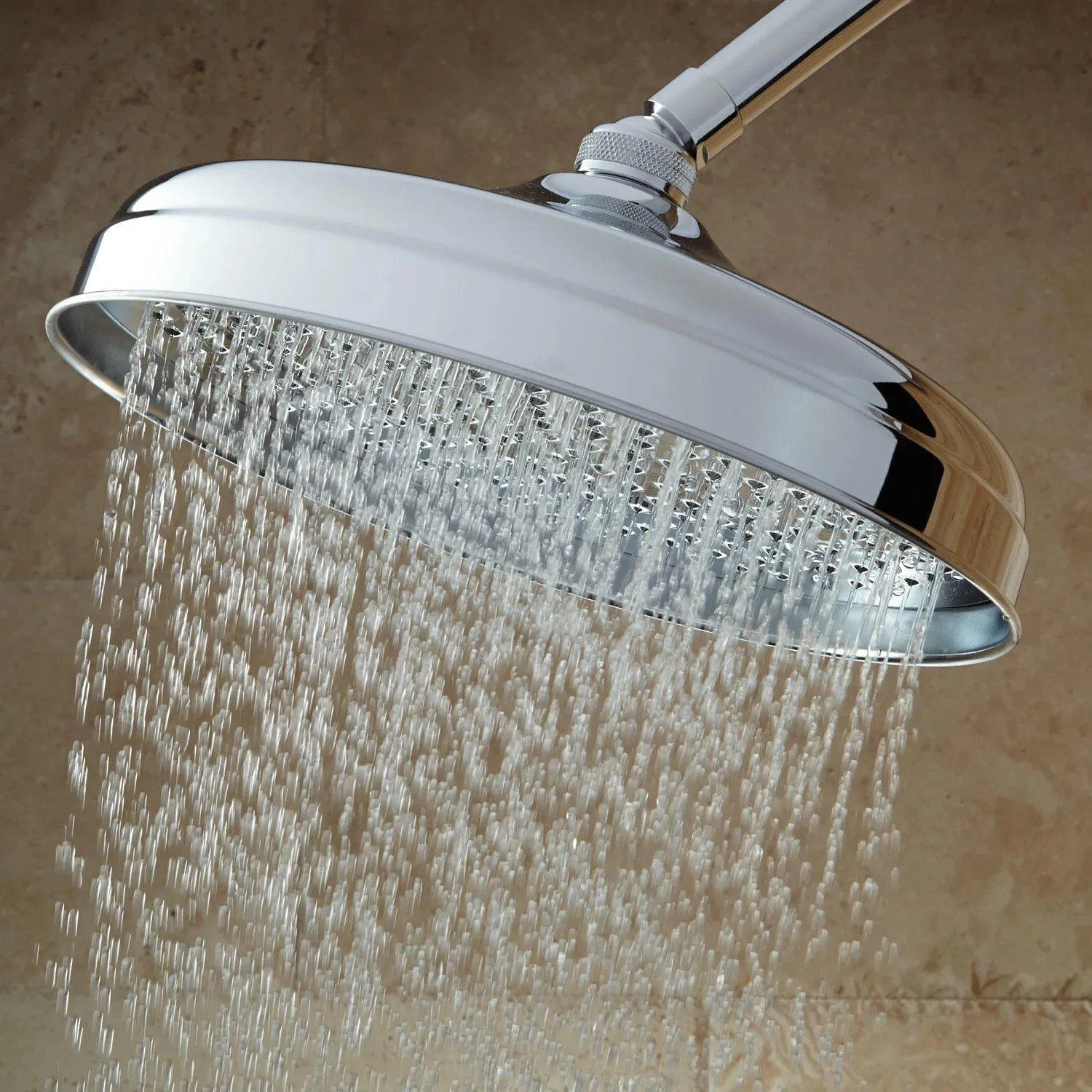 Lambert Rainfall Shower Head With Standard Arm 1 Lambert Rainfall Shower Head With Standard Arm