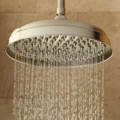 Lambert Ceiling-Mount Rainfall Nozzle Shower -Home-Bathroom 393074 on ceiling rainfall shower head nickel 1