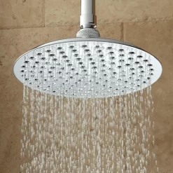Bostonian Rainfall Shower Head With Victorian Arm