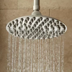 Bostonian Ceiling-Mount Rainfall Nozzle Shower -Home-Bathroom 393150 on ceiling rainfall shower head nickel 9