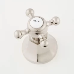 New York Widespread Bathroom Faucet - Contemporary Cross Handles -Home-Bathroom 394347 New York ws faucet PN handle Detail160