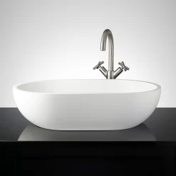 Atria Matte Resin Vessel Sink