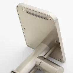 Knox Single-Hole Waterfall Bathroom Faucet With Pop-Up Drain -Home-Bathroom 401753 knox single hole faucet BN spout Detail160