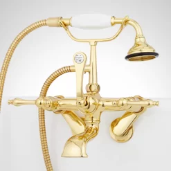 Tub Wall-Mount Telephone Faucet & Hand Shower - Lever Handle -Home-Bathroom 402572 telephone wm tub faucet PB Beauty10 scaled