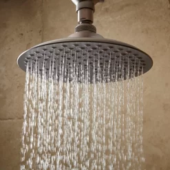 Bostonian Rainfall Shower Head With Ornate Arm -Home-Bathroom 403391 Bostonian shower arm ORB 15 Beauty10 scaled