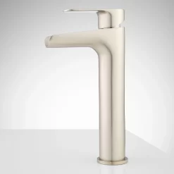 Pagosa Waterfall Vessel Faucet 14 Pagosa Waterfall Vessel Faucet -Home-Bathroom 404289 waterfall vessel filler brushed nickel side