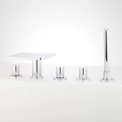 Knox Roman Waterfall Tub Faucet And Hand Shower