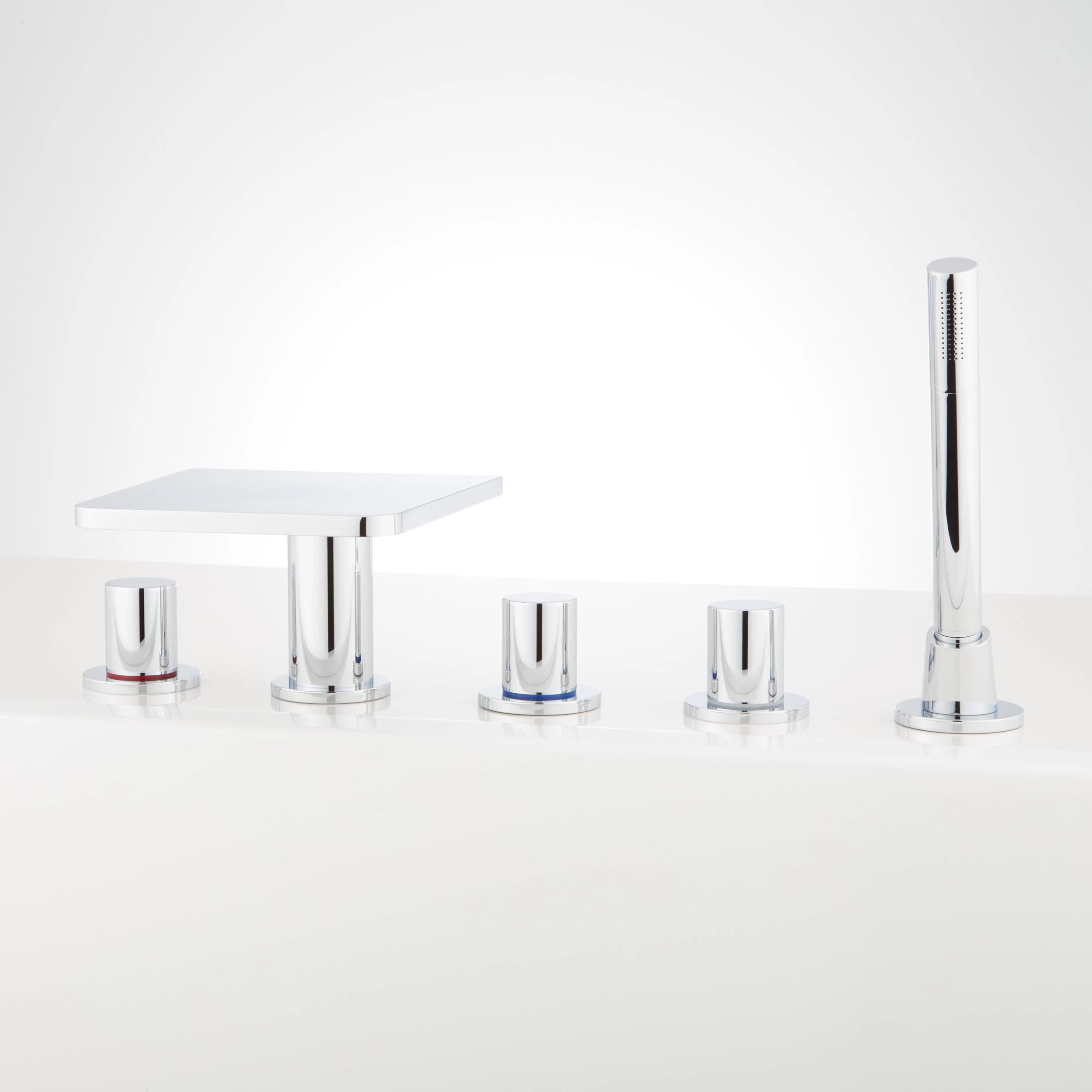 Knox Roman Waterfall Tub Faucet And Hand Shower 1 Knox Roman Waterfall Tub Faucet And Hand Shower