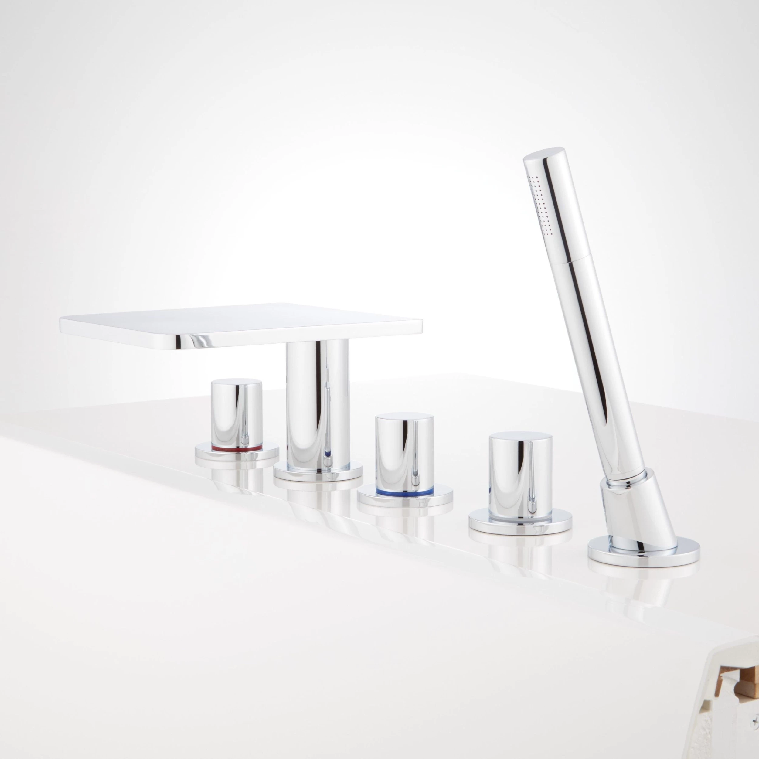 Knox Roman Waterfall Tub Faucet And Hand Shower 2 Knox Roman Waterfall Tub Faucet And Hand Shower - Image 2