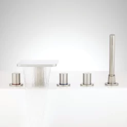 Knox Roman Waterfall Tub Faucet And Hand Shower 12 Knox Roman Waterfall Tub Faucet And Hand Shower -Home-Bathroom 405708 Knox roman tub faucet BN water Beauty30