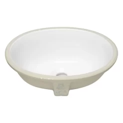 31" X 19" 2cm Narrow Granite Vanity Top For Undermount Sink - Absolute Black - White Porcelain Sink -Home-Bathroom 411595 end undermount sink white