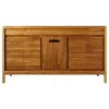 60" Becker Teak Vanity - Teak - Vanity Cabinet Only
