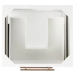 24" Robertson Vanity For Rect Undermount Sink - Bright White -Home-Bathroom 414631 robertson vanity white 24 no top top MV80