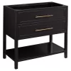 36" Robertson Vanity - Black - Vanity Cabinet Only