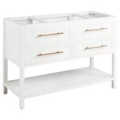 48" Robertson Vanity - Bright White - Vanity Cabinet Only