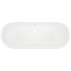 67" Kateryn Bateau Cast Iron Skirted Tub - Dark Gray -Home-Bathroom 415243 Kateryn tub Dark Gray RR 67 top MV100 scaled