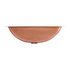 Undermount Rectangular Copper Sink - Smooth - Antique Copper Patina -Home-Bathroom 419413 um bath sink copper back MV90 scaled