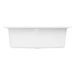 24" Holcomb Drop-In Granite Composite Sink - Cloud White 12 24" Holcomb Drop-In Granite Composite Sink - Cloud White -Home-Bathroom 419621 Holcomb drop in kitchen sink WH 24 back MV100 scaled